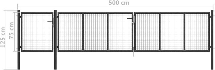 Actual product image vidaXL Gartentor