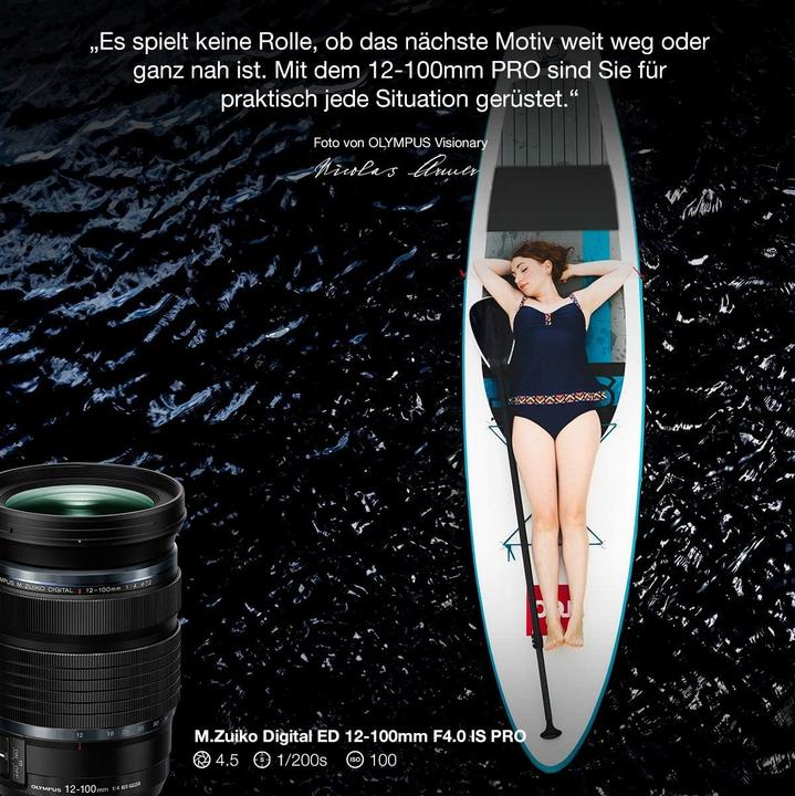 Immagine prodotto Olympus ED 12-100mm f/4 IS PRO (Micro Four Thirds, Micro Four Thirds)