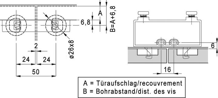 Produktbild Salice System Push für grifflose Möbeltüren