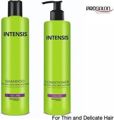 Prosalon Extra Volume Hair Shampoo & Conditioner für dünnes und empfindliches Haar (Flüssiges Shampoo)