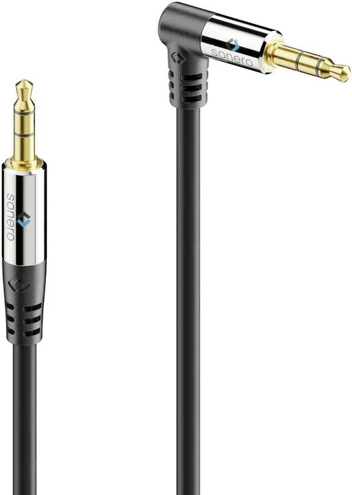 Actual product image Sonero Audio cable 3.5 mm jack - 3.5 mm jack 0.5 m (0.50 m, AUX cable)
