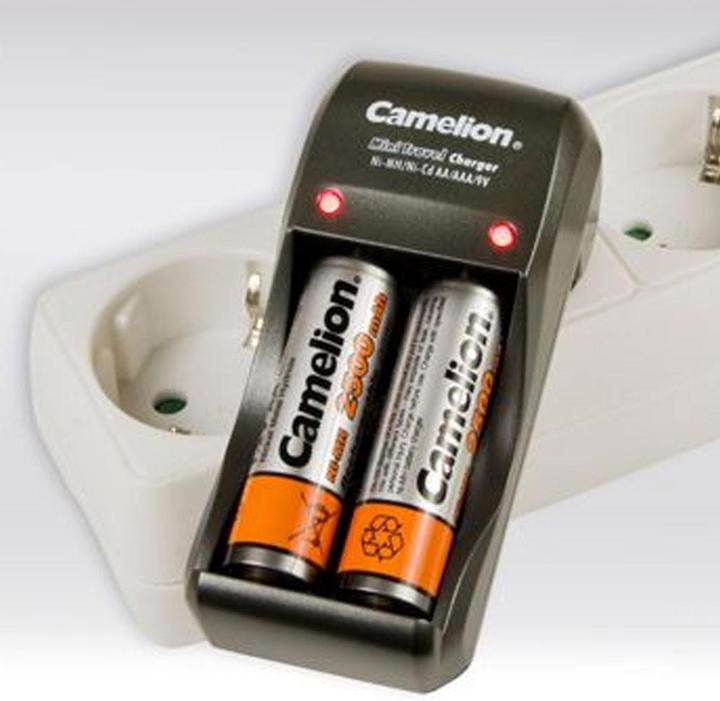 Actual product image Camelion Plug-in charger BC-1001A including 2 NiMH rechargeable batteries Micro AAA, 800mAh (2 pcs., AAA)