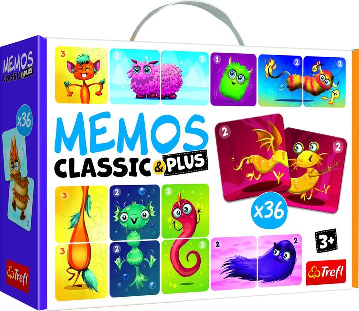 Produktbild Trefl Memory-Spiel "Süsse Monster" (Deutsch)