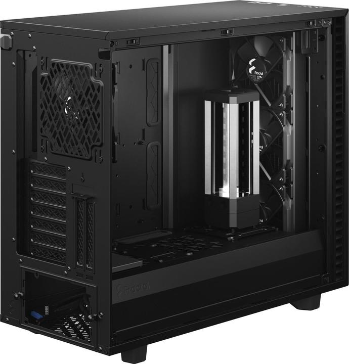Image du produit Fractal Define 7 Black Solid (ATX, mATX, Mini-ITX, E-ATX)