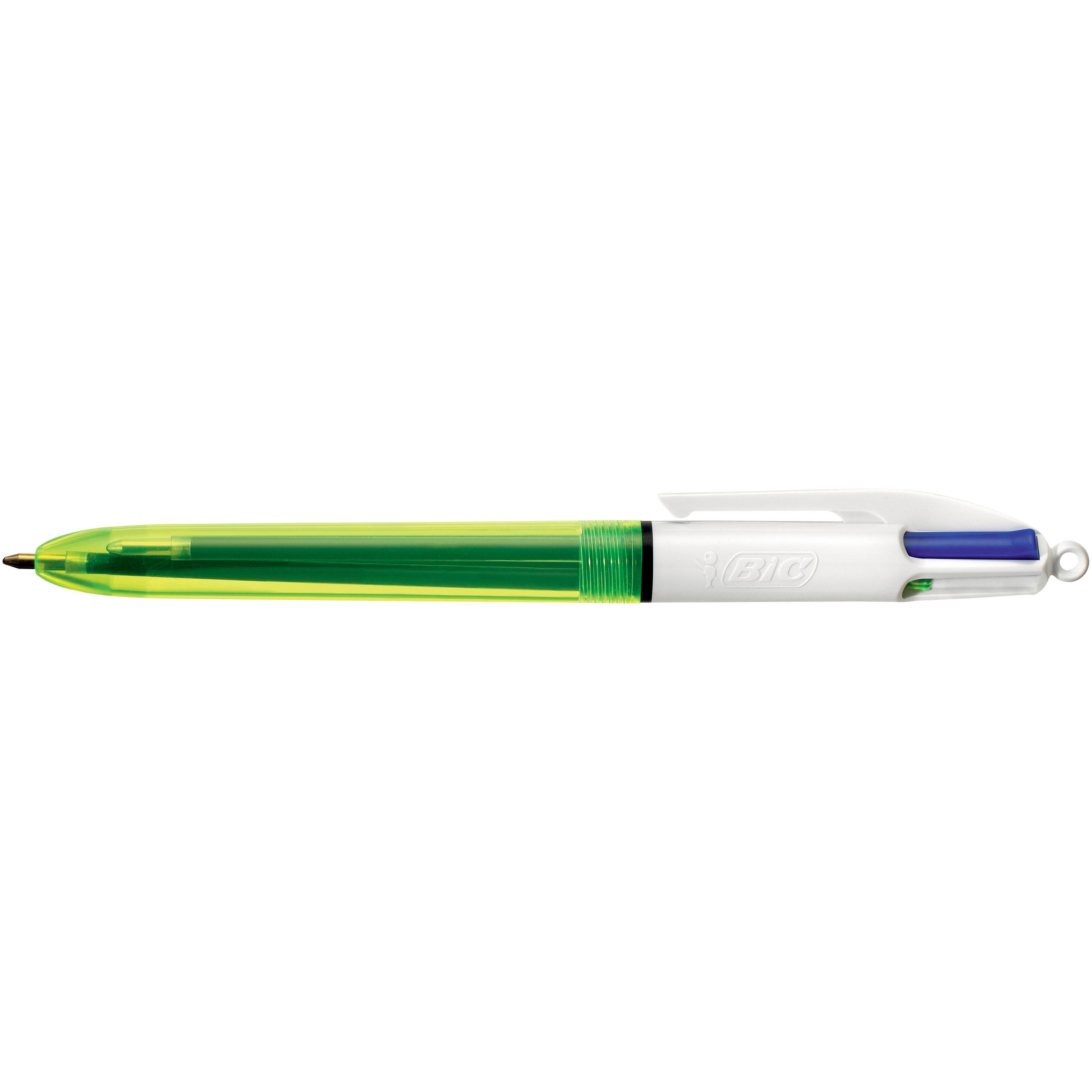 Thumbnail - Bic, Schreibstifte, 4 Colours Fluo (Mehrfarbig, 1 x)
