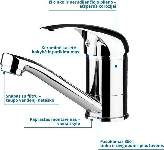 Actual product image GCS BASIN TAP L-18610
