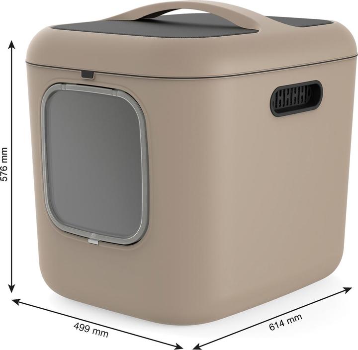 Image du produit Rotho Bac à litière BIALA XL (Bac à litière fermé)