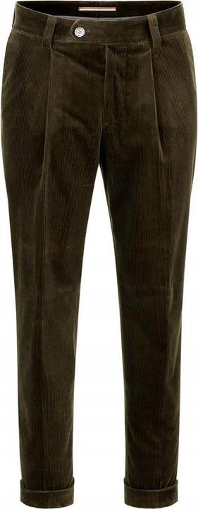 Actual product image Hugo Boss Mens H-Perin Pleated Trousers (34)