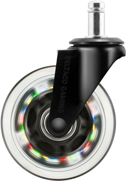 Actual product image Deltaco Gaming Rainbow Casters