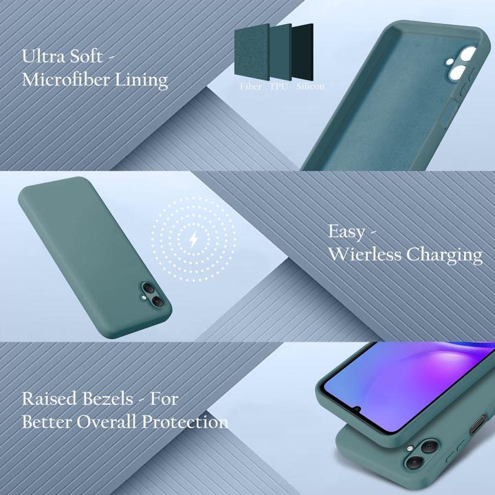 Image du produit Cadorabo Coque pour Samsung Galaxy A06 TPU Liquid Silicone Case (Samsung Galaxy A06)