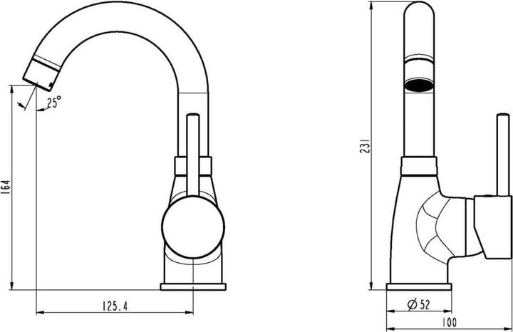 Image du produit Eisl Robinet salle de bain FUTURA Robinet lavabo basse pression chrome NI075FUTCR-LP