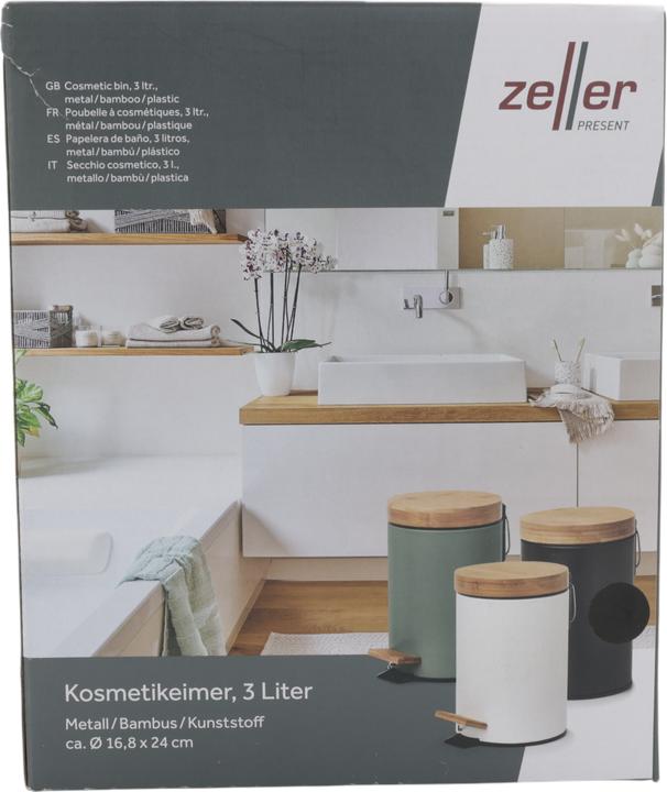 Image du produit Zeller Present Poubelle (3 l)