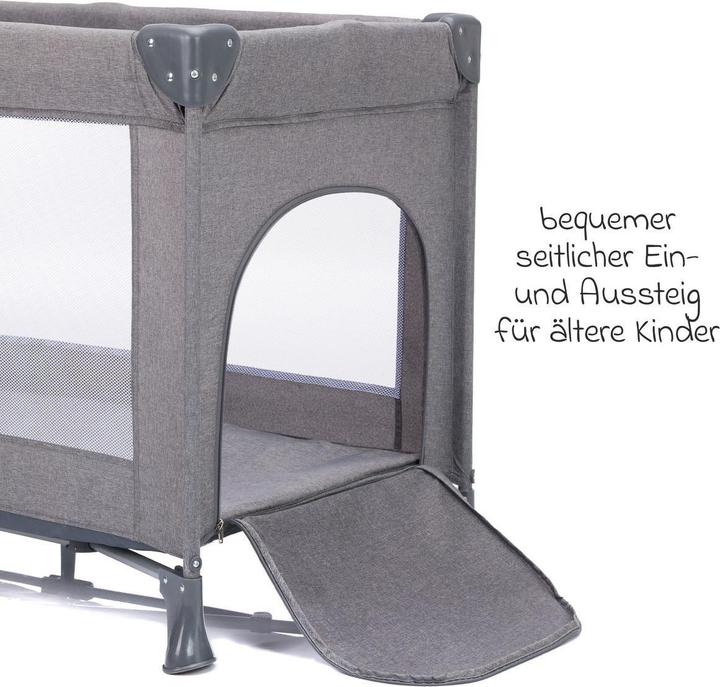 Image du produit Fillikid Reisebetten Reisebett Milano ab Geburt - 15 kg mit Einhand-Faltmechanismus (60 x 120 cm)