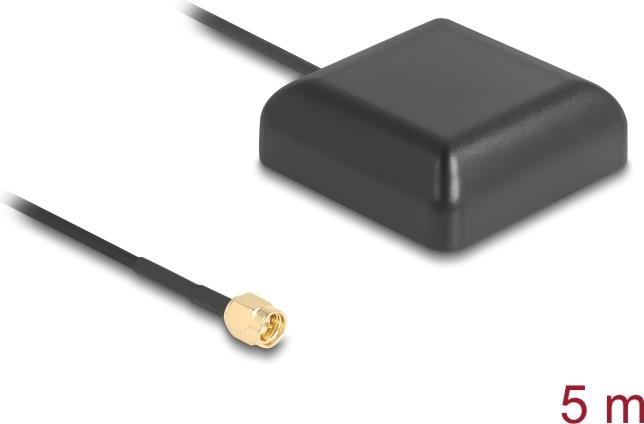 Actual product image Navilock 60650 - NL-203AA GNSS GALILEO GPS High Gain Antenna with SMA connector 5 m outdoor