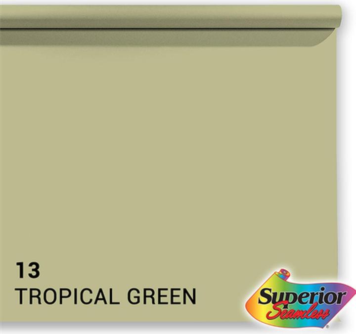 Produktbild Superior Achtergrond Rol Tropical Green (nr 13) 1.35m x 11m