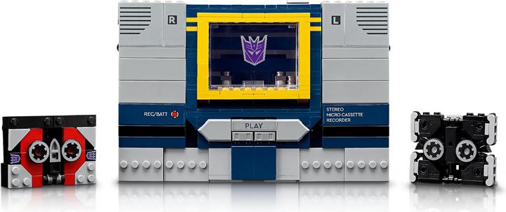 Actual product image LEGO Transformers: Soundwave (10358, LEGO Icons)