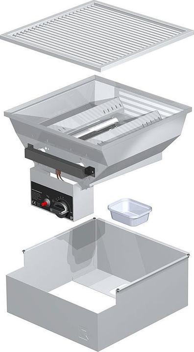 Produktbild oneQ Einbaurahmen, silber