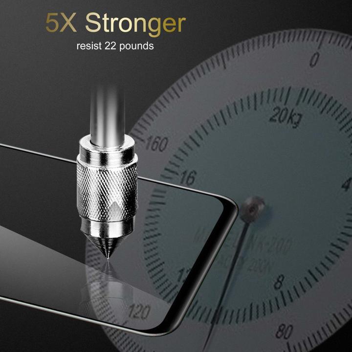 Actual product image Cadorabo Full screen display protection glass (3 pcs., OnePlus 9RT 5G)