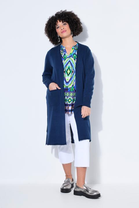 Produktbild Angel of Style Long-Strickjacke, Straight Fit, offene Form (42)