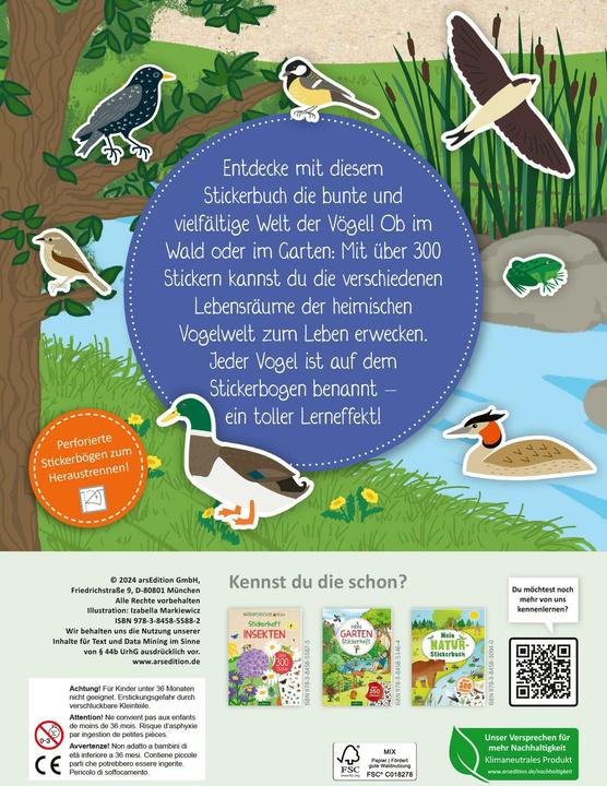 Immagine prodotto Uccelli