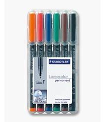 Produktbild Staedtler Lumocolor permanent (6x)