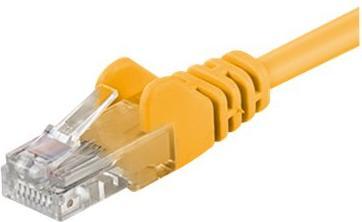 Produktbild Goobay CAT 5e Patchkabel, U/UTP, Gelb, 0.25 m (U/UTP, CAT5e, 0.25 m)