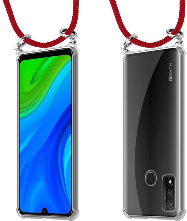 Produktbild Cadorabo TPU Handy Kette SILBER Cover