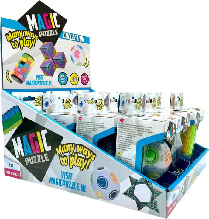 Produktbild Clown games Disp. Magic Puzzle 14 pcs 3 ass. (14 Teile)