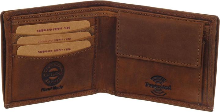 Actual product image Greenland Nature Montenegro wallet RFID leather 12 cm