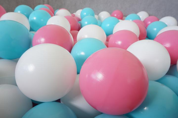 Produktbild Knorrtoys Bälleset ca. Ø6 cm - 300 balls rose/creme/lightblue