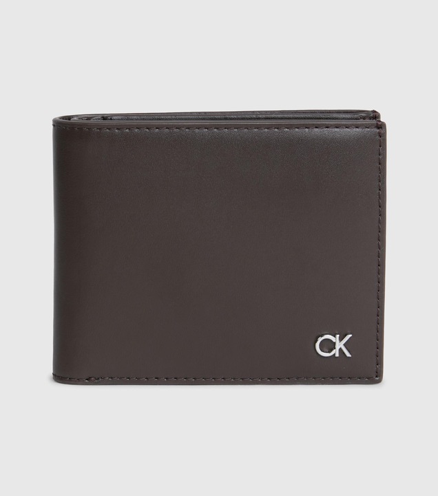 Produktbild Calvin Klein Metal Ck Bifold 5cc W/Coin (100% Leather (FWA))