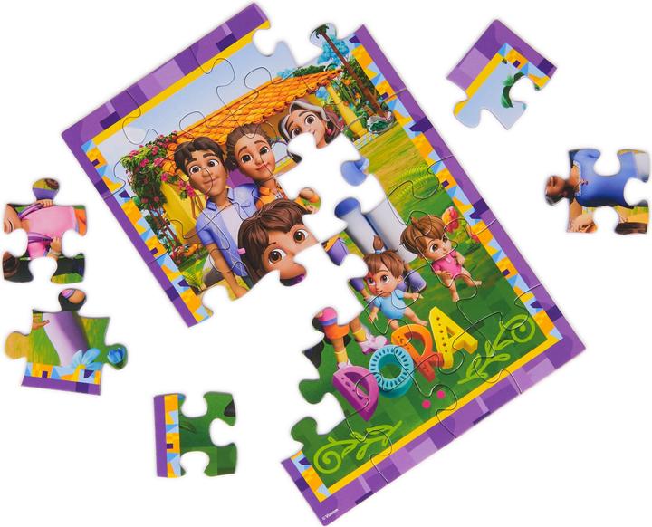 Immagine prodotto Spin Master Dora 3Pack Puzzle im Rucksack (24 pezzi)