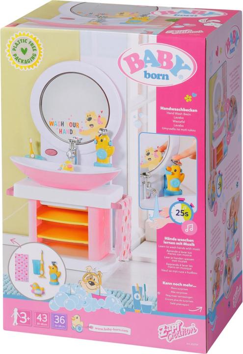 Actual product image Zapf Creation BABY born Bath washbasin