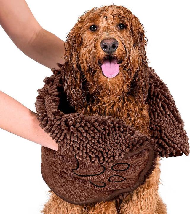 Produktbild Dog Gone Smart DGS Dirty Dog Shammy Braun 33x78cm (Katze, Hund)