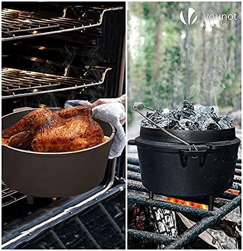 Actual product image Vounot Dutch Oven Set 4.25L