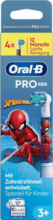 Immagine prodotto Oral-B Aufsteckbürsten Kids Spiderman 4er Aufsteckbürsten (4x)