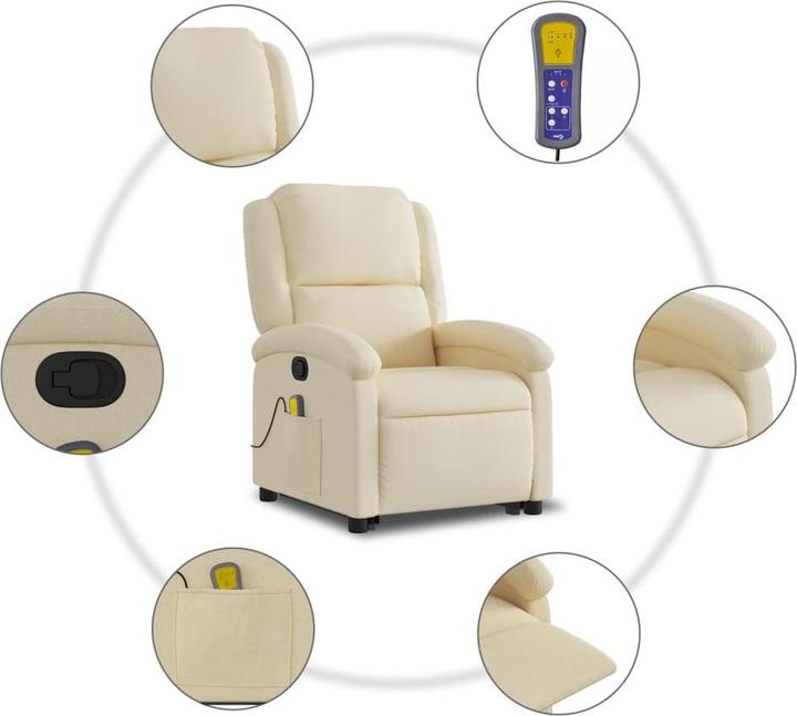 Image du produit vidaXL Massagesessel mit Aufstehhilfe