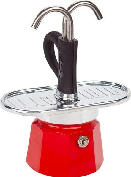 Image du produit Bialetti kawiarka Mini Express czerwona 2tz + 2 filiżanki (2 Tasses)