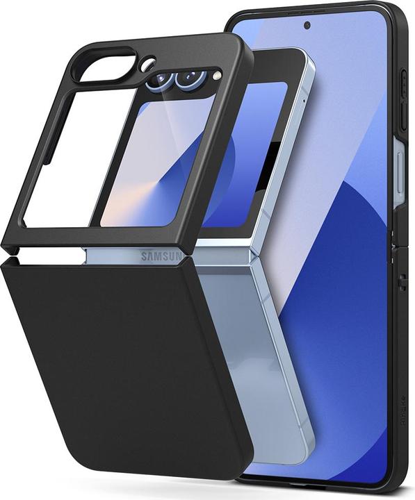 Produktbild Ringke Case for Galaxy Z Flip 6 SLIM BLACK (Samsung Galaxy Z Flip6, Samsung Galaxy Z Flip7 FE)