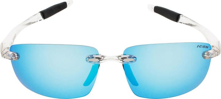 Actual product image Icon Eyewear Sport Sunglasses BOOST (Dark, Dark red)