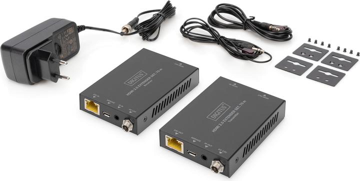 Produktbild Digitus HDMI Extender Set, 4K/60Hz, 70 m (Video Switch)