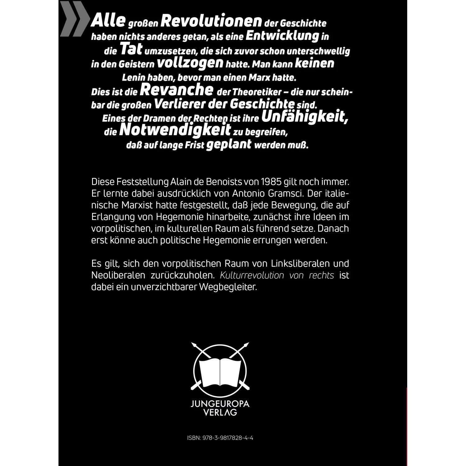 Thumbnail - Kulturrevolution von rechts, Sachbücher von Alain De Benoist, Böhm Michael