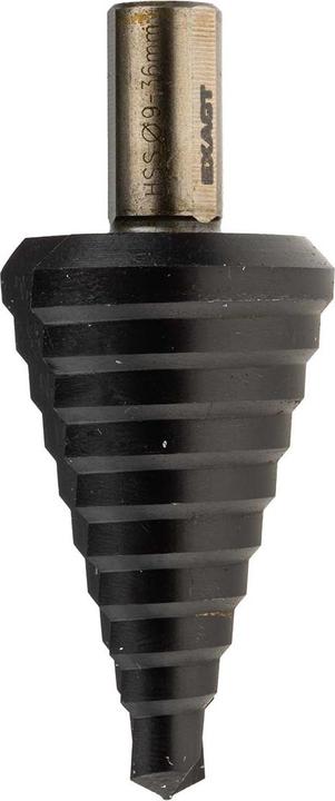 Actual product image Exact HSS Step drill 9 - 36 mm TiA (9 - 36 mm)