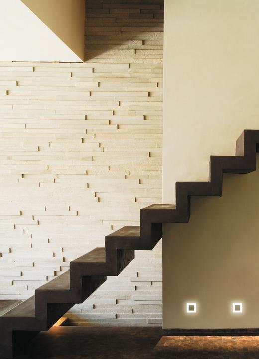 Actual product image Kanlux Stair frame Kanliux Stock frame LED 0.8W 12V APUS LED WW-W13 lm 3000K white 26840 (13 lm)