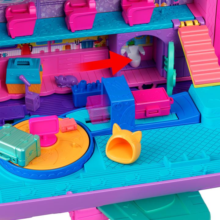 Actual product image Polly Pocket Kitty Plane