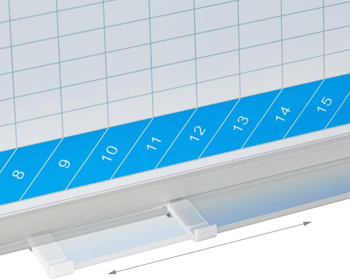 Actual product image Relaxdays Whiteboard planner (86 x 56 cm)