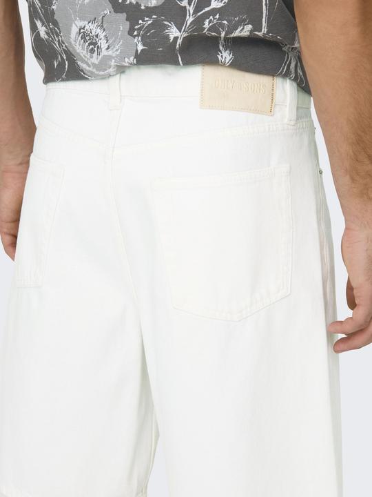 Produktbild Only & Sons ONSFADE Mittlere Taille Locker geschnitten Shorts Jeans-Shorts (M)