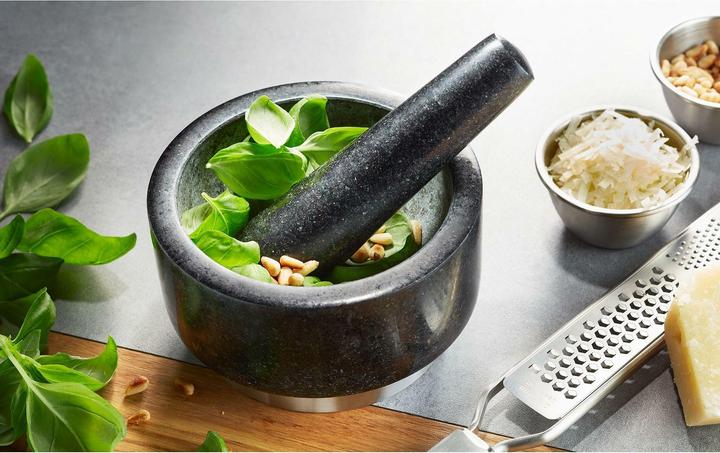 Actual product image GEFU 35300, Stainless steel granite, Stainless steel mortar (14 x 8 cm)