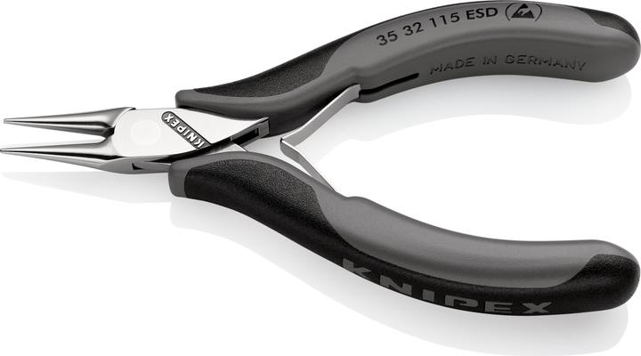 Produktbild Knipex Flachrundzange mit Schneide (200 mm)