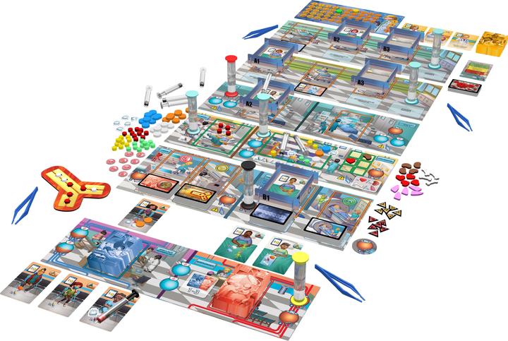 Productafbeelding Pegasus 51231G - Clinic Rush - Bordspel, voor 1-4 spelers vanaf 10 jaar (EN editie) (Duits)